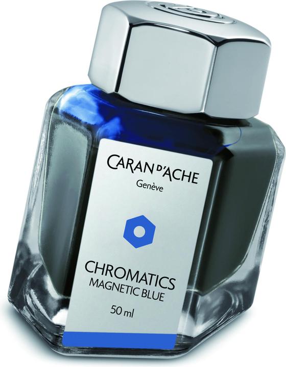 Actual product image Caran d'Ache Chromatics Tintenfass (Inkwell, Blue, 50 mm)