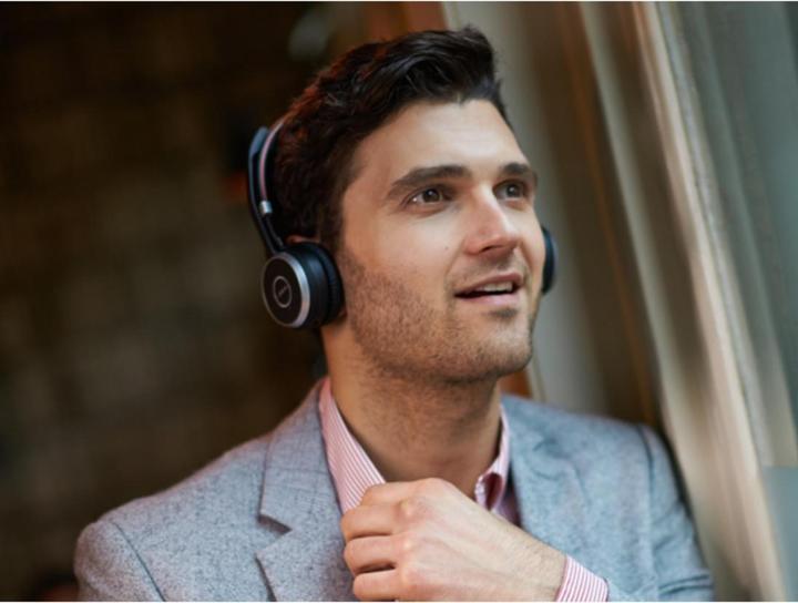 Image du produit Jabra Evolve 65 SE UC Duo (Sans fil, USB-A)