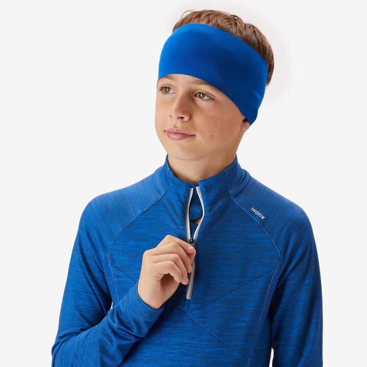 Produktbild Inovik Langlaufshirt Kinder langarm - XC S TS 100 blau (140)