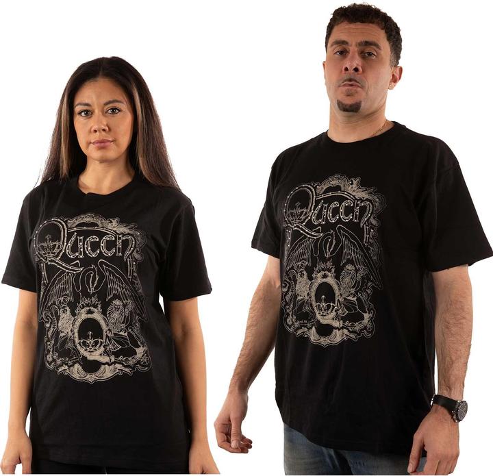 Actual product image Queen Ornate Crest TShirt (M)