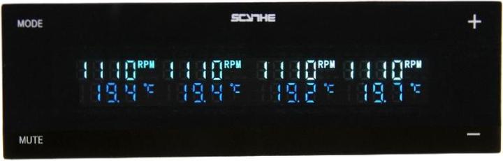 Actual product image Scythe Kaze Master Flat Rate II (4 Fan)
