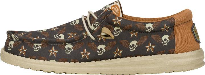 Actual product image Hey Dude Wally Stars n Skulls Print (42)
