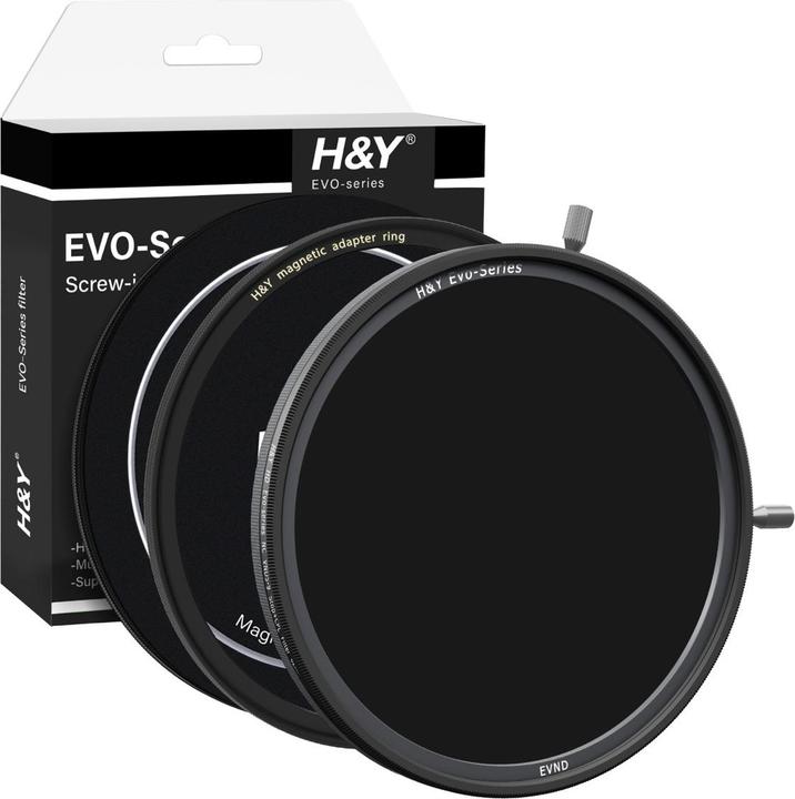 Image du produit H&Y HD EVO ND3-512 Filter Kit 67mm (67 mm, Filtre gris neutre, 67 mm)