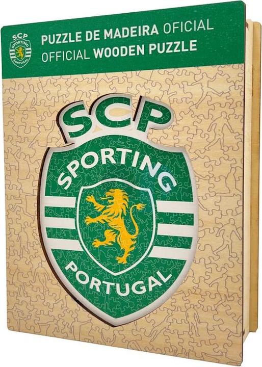 Produktbild Iconic Sporting CP - Logo - Holz Puzzle Grösse L (500 Teile) (500 Teile)