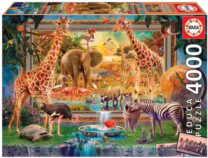Produktbild Educa Die Savanne erwacht 4000 Teile Puzzle (4000 Teile)