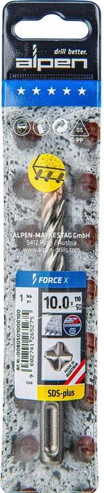 Productafbeelding Alpen Hammerbohrer Force (10 mm)