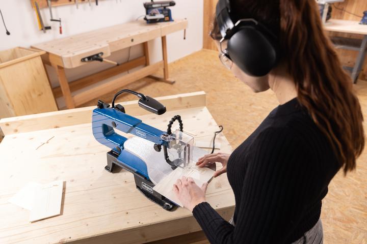 Produktbild Scheppach SD1600V Dekupiersäge 230V 50Hz 120W