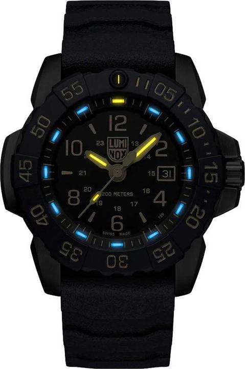 Actual product image Luminox NAVY SEAL STEEL 3250 SERIES (Diving watch, 45 mm)