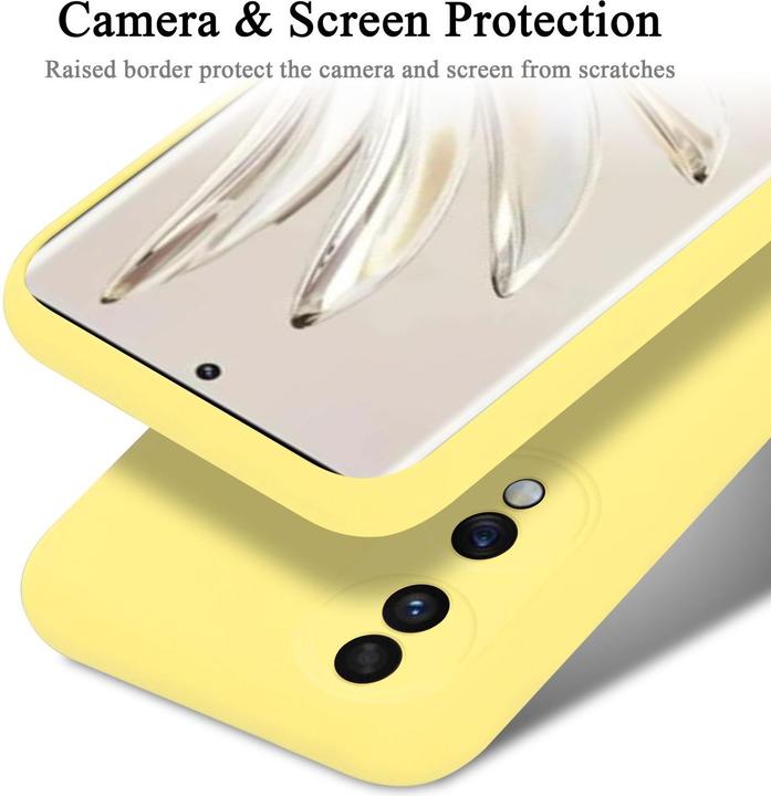 Immagine prodotto Cadorabo Custodia per Honor 70 TPU Liquid Silicone Case (LG F70)