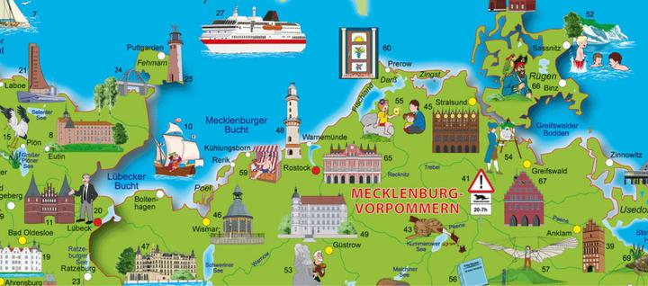Produktbild Kinder Deutschlandkarte
