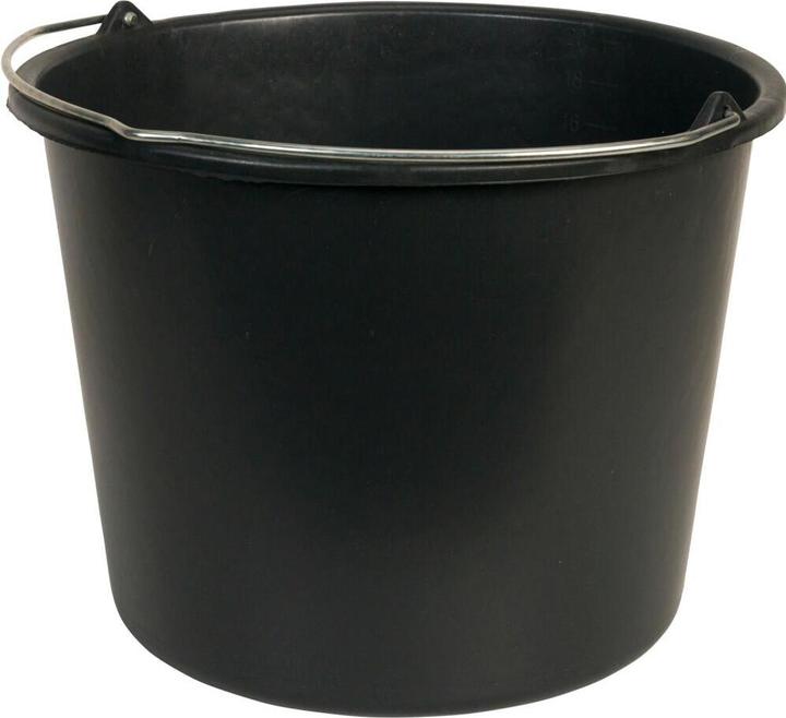 Actual product image Ironside Construction bucket 20 L black with litre scale (20 l)