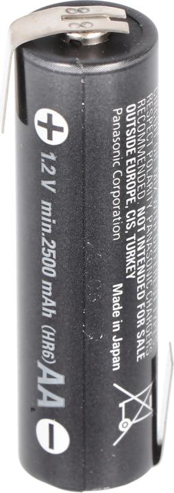 Produktbild AccuCell Akku Ready2use Mignon AA mit Lötfahne Z-Form (1 Stk., AA, 2500 mAh, Akku)