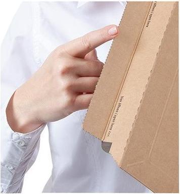 Produktbild Colompac Versandhülse 10,8x10,8x108cm braun Wellpappe (10 Stück)