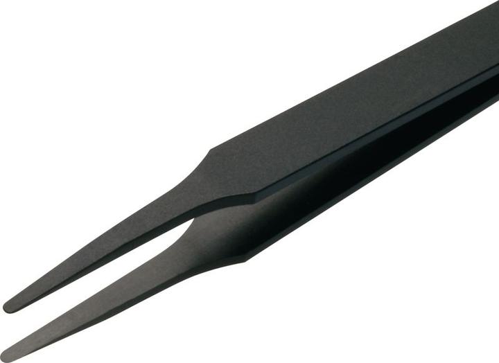 Actual product image Rubis Tweezers, pointed, black