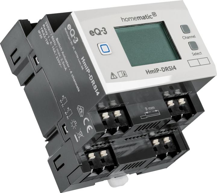 Actual product image Homematic IP Switch actuator for top hat rail mounting (Switch actuator)