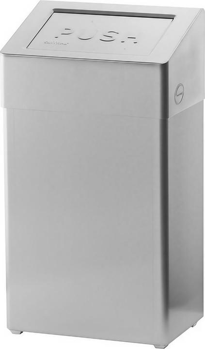 Image du produit Ophardt Poubelle en inox avec clapet d'insertion (18 l)