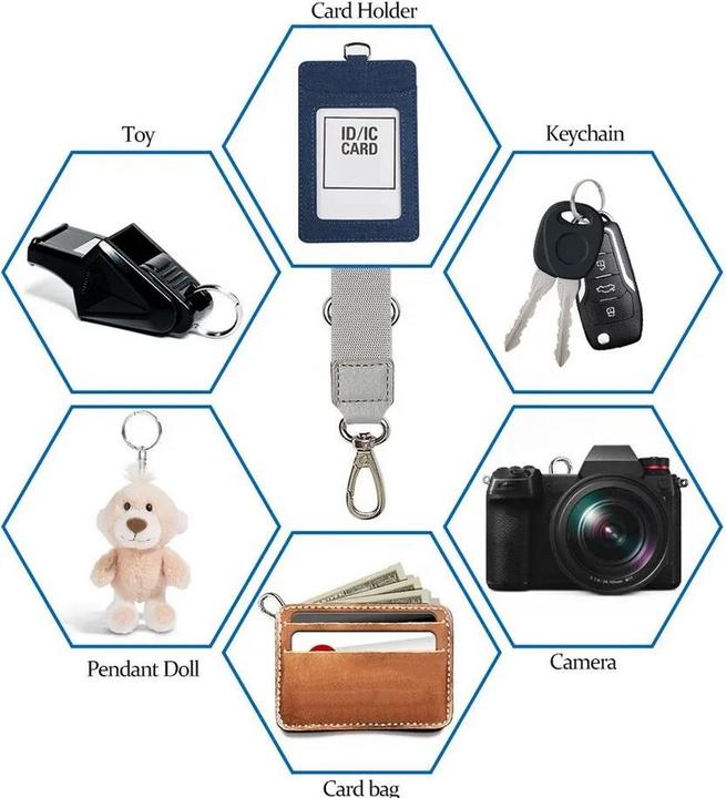 Image du produit PhoneLook Adaptateur de lanière universel pour les coques de smartphone, les porte-clés, les appareils photo e