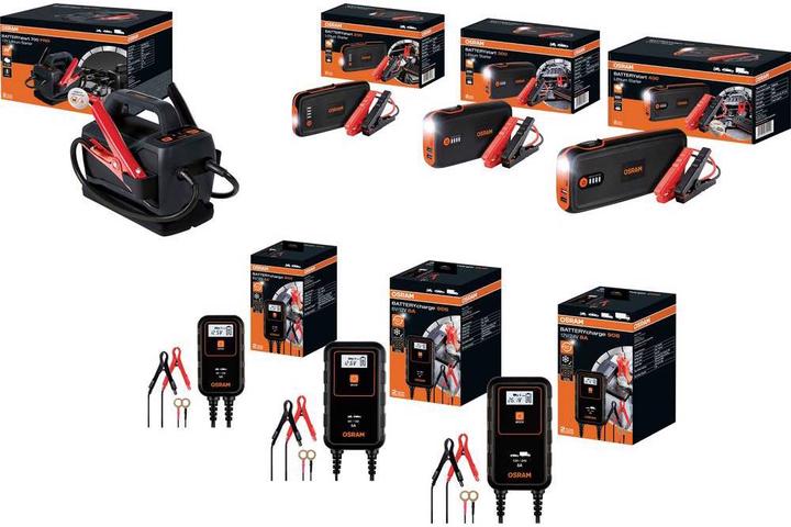 Actual product image Osram Batterystart 200 (500 A, 6000 mAh)