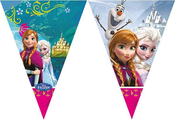 Disney Frozen guirlande de drapeaux