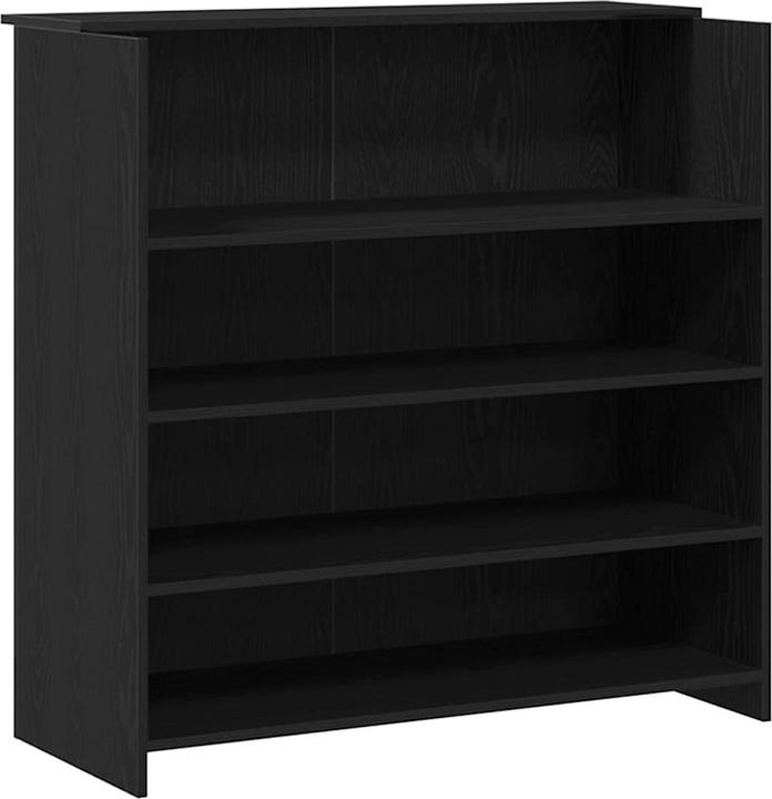 Actual product image VidaXL Reception counter black oak look 180x50x103.5cm wood-based material