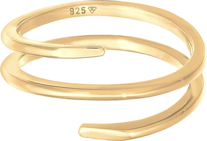Immagine prodotto Elli Geo, attorcigliato, anello a fascia (58, 925 Argento)