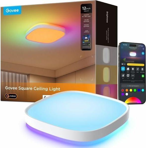 Govee Deckenleuchte 30 cm, 24 W, 2400 lm, RGBWW (2400 lm)