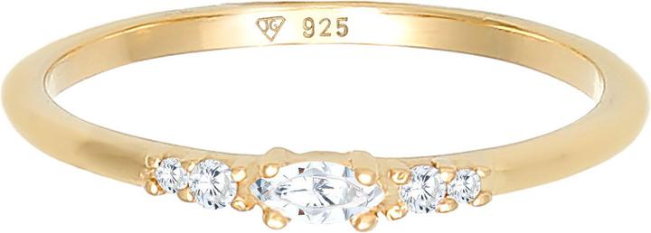 Immagine prodotto Elli Anello di cristallo, anello di fidanzamento (52, 925 Argento)