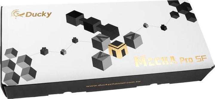 Produktbild Ducky Mecha Pro SF Gaming Tastatur - Cherry MX-Speed-Silver (US) (US, Kabelgebunden)