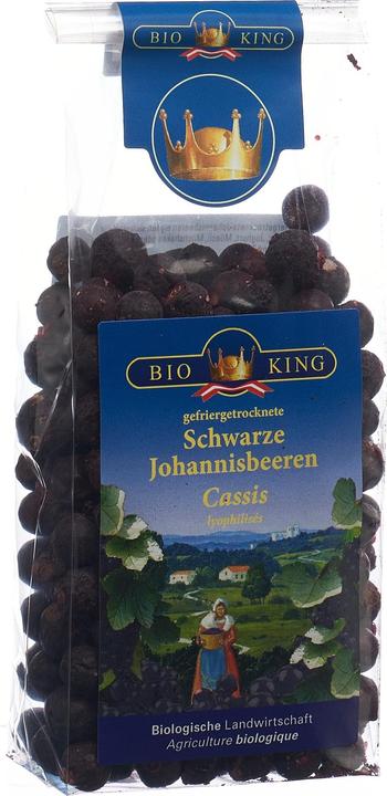 Actual product image Bio King Johannisbeeren schwarz gefriergetrocknet Bio (50 g)