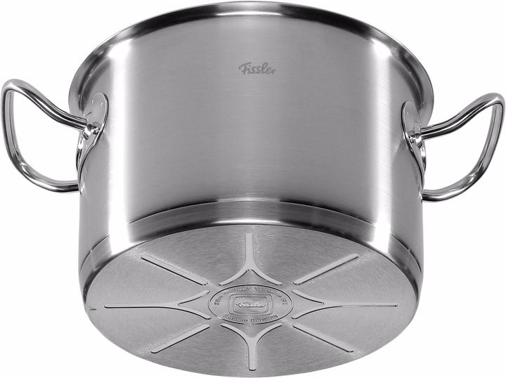 Actual product image Fissler orig.-profi collection pot set 5-pcs. + serving pan (Pan set + pot set, Stainless steel)