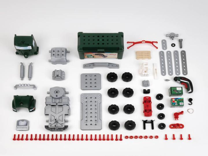 Image du produit Theo Klein Kit de jeu camion à visser Bosch avec Ixolino