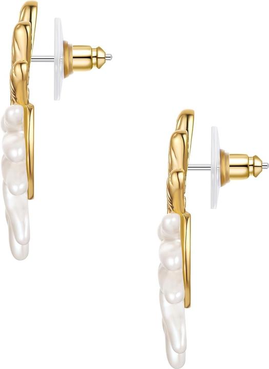 Image du produit Yokoamii Boucles d'oreilles femmes en alliage de métal - 36086 (Alliage métallique)