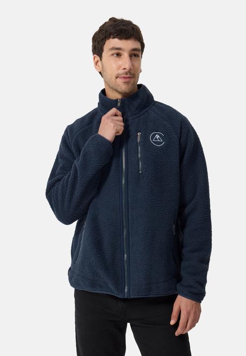 Cash-Mere Retro-Fleece-Jacke aus recyceltem Polyester (L)