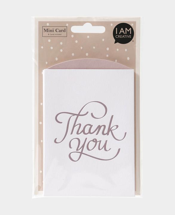 Produktbild I Am Creative Thank you Karten-Set (4 Stk.)