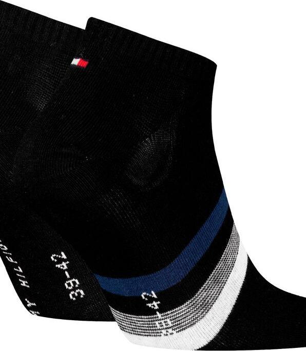 Produktbild Tommy Hilfiger Socken Söckchen 2P Schwarz (2er Pack, 43 - 46)