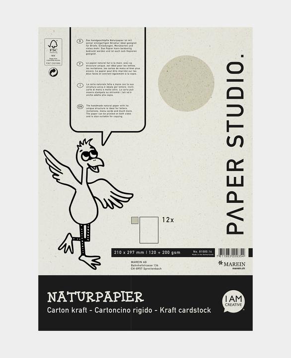 Produktbild I Am Creative Naturpapier A4