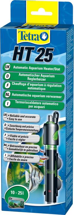 Actual product image Tetra Tec control heater HT 25W 24cm