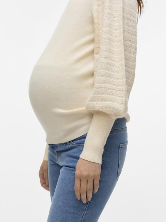 Produktbild Vero Moda Maternity Normal geschnitten Rundhals Lange Bündchen Pullover Gestricktes Oberteil (XL)