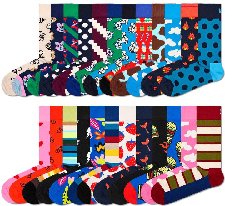 Happy Socks Advent Calender (24er Pack, 41 - 46)