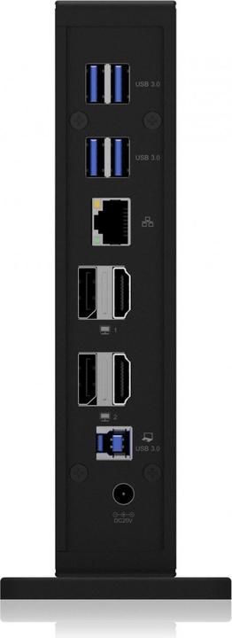 Actual product image Icy Box IB-DK2252AC (USB-C, 12 Ports)