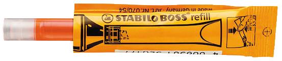 Actual product image STABILO BOSS ORIGINAL Refill (Neon orange, 5 mm, 1 x)