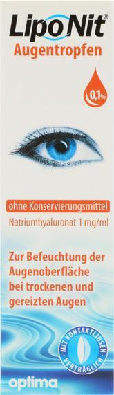 Produktbild Lipo Nit LipoNit Augentropfen 0.1% (10 ml, LipoNit Augentropfen 0.1 %)