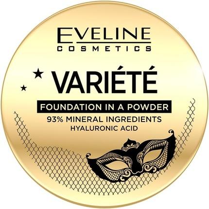 Actual product image Eveline Variete Mineral Foundation In Powder For Face 02 Natural 8G (02 Natural)