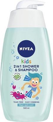 NIVEA BABY Żel d/mycia ciała/wł 500ml Chłopcy& (500 ml)