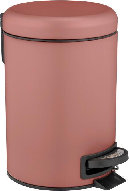 Actual product image Wenko Pedal bin Leman, antique pink (3 l)