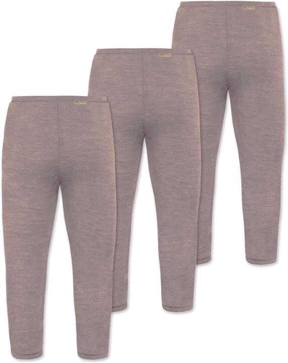 Image du produit Normani Lot de 3 pantalons bébé mérinos avec pieds - 9541 (80)