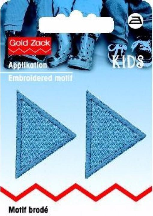 Produktbild Prym Applikation Dreiecke, klein, jeans hell 2. Stk (2 x)