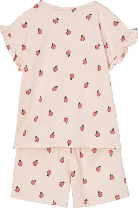 Actual product image Vertbaudet 2er-Pack Mädchen Sommer-Schlafanzüge APFEL mit Recycling-Baumwolle (110)
