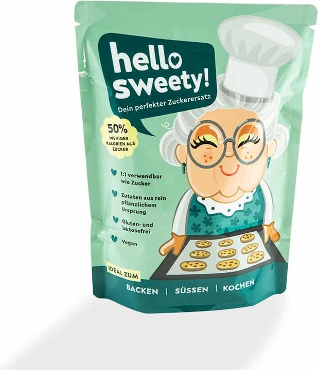 Hello sweety Der natürlicher Zuckerersatz zum Backen (250 g)