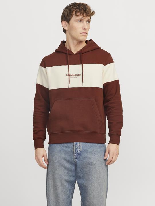 Actual product image Jack & Jones Jorvesterbro Block Sweat Hood Styd Aw24 (S)